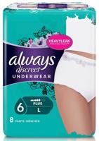 Always Discreet Broekjes Maat L - 8 st. - thumbnail