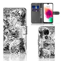 Telefoonhoesje met Naam Motorola Moto G7 | G7 Plus Skulls Angel - thumbnail