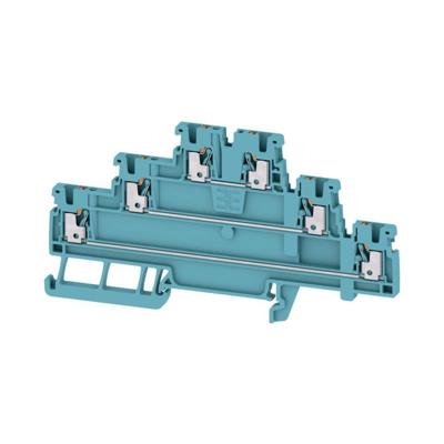 Weidmüller 2816940000 Meeretageklem Push-In-klem, Steekaansluiting Blauw 50 stuk(s) Weidmüller 2816940000 Meeretageklem Push-In-klem, Steekaansluiting Blauw 50 stuk(s)
