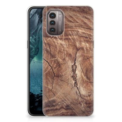 Nokia G21 | G11 | Bumper Hoesje | Tree Trunk
