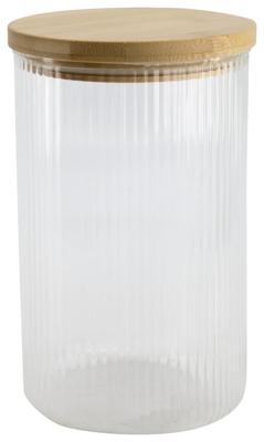 HEMA Voorraadpot glas 1.7L uni (transparant)