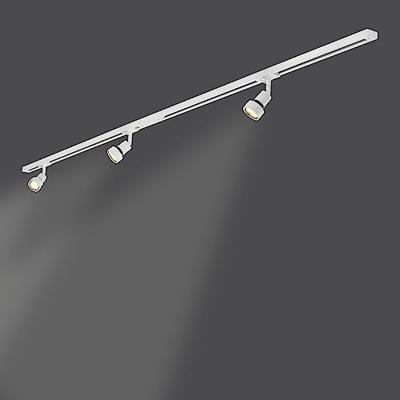 SLV 1-Fase Rail Set wit - 143191