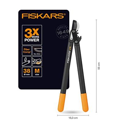 Fiskars PowerGear II takkenschaar bypass L57cm L74 - 1000582 - 1000582 - thumbnail