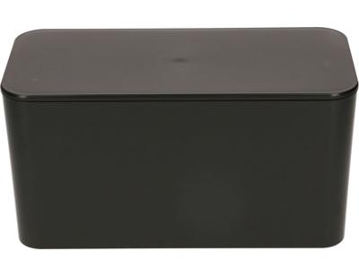 Max Hauri 126728 Kabelbox Zwart (l x b x h) 23.5 x 11.5 x 12 cm 1 stuk(s)