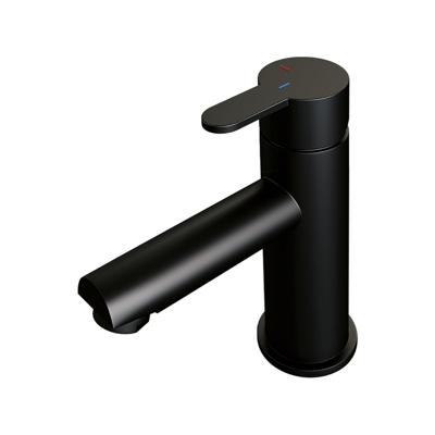 Brauer BlackEdition Wastafelmengkraan opbouw - laag - model d - mat zwart 5-S-001-HD4