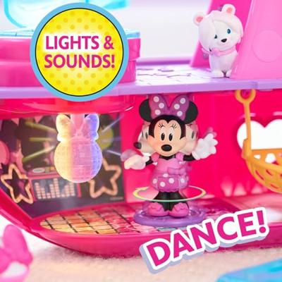 Interactief speelgoed - DISNEY MINNIE MOUSE - Minnie's jacht - Jacht met 14 accessoires, omkleedkleding en zwembad