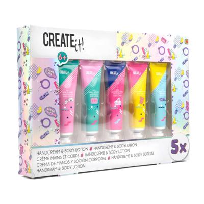 Create It! handcrème en bodylotion poptastic meisjes 5-delig