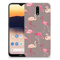 Nokia 2.3 | TPU Hoesje | Flamingo - thumbnail