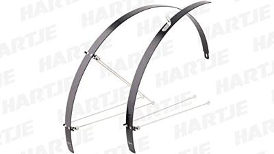CONTEC spatbordset "flat fender" ct fender set flat fender "28" 32mm alu black