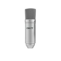 Studiomicrofoon Omnitronic MIC CM-77 Zendmethode:Kabelgebonden Incl. shockmount, Incl. klem - thumbnail