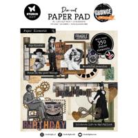 Studio Light • grunge collection design paper pad paper elements - thumbnail