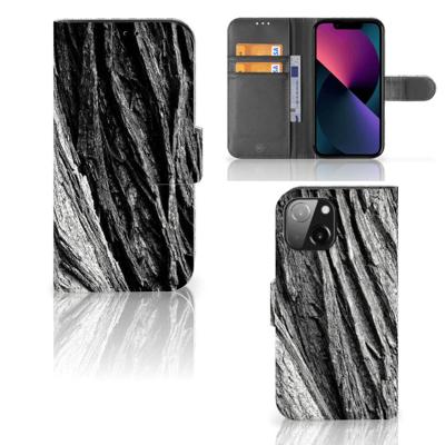 Book Style Case iPhone 13 Mini Boomschors Grijs | Portemonnee hoesje