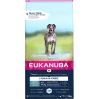 Eukanuba Adult L/XL graanvrij zeevis hondenvoer 2 x 12 kg - thumbnail