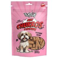 TUF TUF Mini Churros with beef - traktatie voor hond - 100g - thumbnail