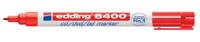 Edding permanent marker voor CD/DVD/BD e-8400 rood - thumbnail