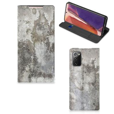 Samsung Galaxy Note20 | Standcase | Beton Print