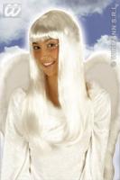 Pruik engel wit - thumbnail
