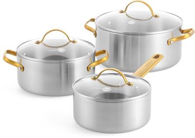 Bk GreenPan Padova Pannenset 3PLY 3(6)pc cookware set Bk GreenPan Padova Pannenset 3PLY 3(6)pc cookware set