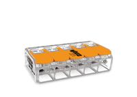 Wago Lasklem 221-615 hevelklem 5 draden voor soepele en massieve draad van 0,5 tot 6mm² - thumbnail