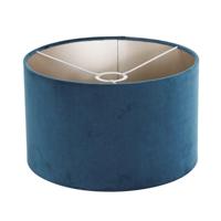 Steinhauer Klassieke schemerlampLyons C met blauwe velours kap - 3488ZW - thumbnail