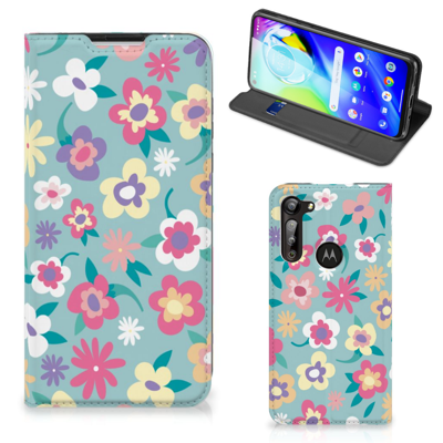 Motorola Moto G8 Power Smart Cover Flower Power Motorola Moto G8 Power Smart Cover Flower Power