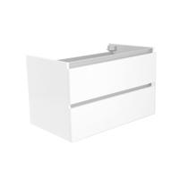 Vision onderkast met 2 laden 80 x 46 cm glans wit - thumbnail