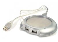 USB Cup Warmer + Hub - thumbnail