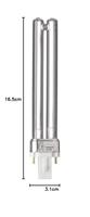 Ubbink vervangingslamp voor uv-c lamp pl-s 9w 135510 - thumbnail