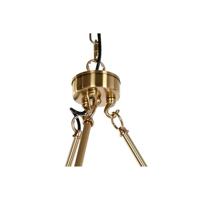 Plafondlamp DKD Home Decor 66 x 66 x 60 cm Kristal Gouden Metaal 40 W - thumbnail