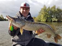 Rozemeijer Dr. Skirt 27Gr Size 7 Spinner Speckled Hot Pike - thumbnail