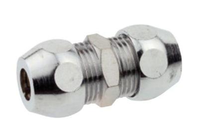 Kirchhoff Messing knelkoppeling, verchroomd, 3/8" x 8 mm - 986271848