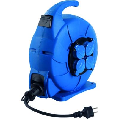 Schwabe Veerkabelhaspel ROTOMATIC Neopreen 15m H07RN-F 3x1,5 IP44