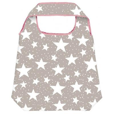Moses opvouwbare boodschappentas Magische Sterren 10 liter grijs Moses opvouwbare boodschappentas Magische Sterren 10 liter grijs
