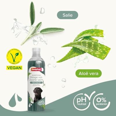 Beaphar shampoo hond zwarte vacht