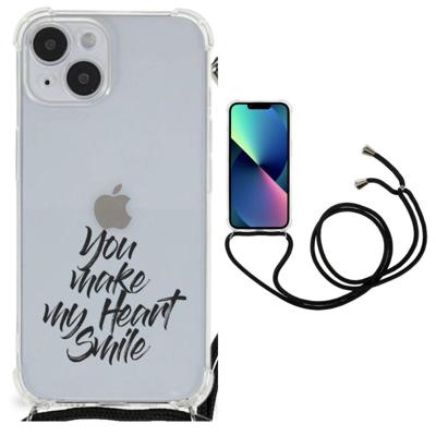 iPhone 14 Plus Telefoonhoesje met tekst Heart Smile iPhone 14 Plus Telefoonhoesje met tekst Heart Smile