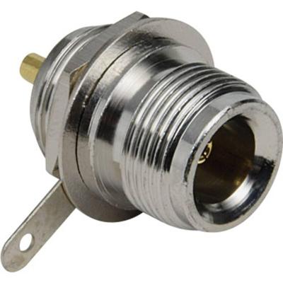 BKL Electronic 0404026 0404026 N-connector Bus, inbouw verticaal 50 Ω 1 stuk(s)