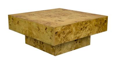 Dutchbone Salontafel 'Quinn' Eucalyptushout, 90 x 90cm