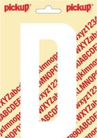 Plakletter Nobel Sticker letter D wit Pickup - Pickup - thumbnail