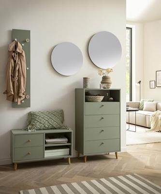 Schildmeyer Schoenenkast Bjarne (2 vakken, pistache)