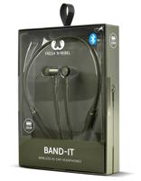 Fresh 'n Rebel Earbuds BAND-IT Army, Bluetooth in-ear hoofdtelefoon met nekbeugel - thumbnail