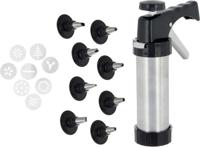 Gebaksspuitzak Kinvara KT190272C Zwart Zilverkleurig Accessoires - 8430852869883 - thumbnail