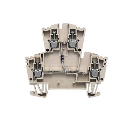 Weidmüller 1023400000 Componentenserieklem Schroeven Donkerbeige 25 stuk(s)