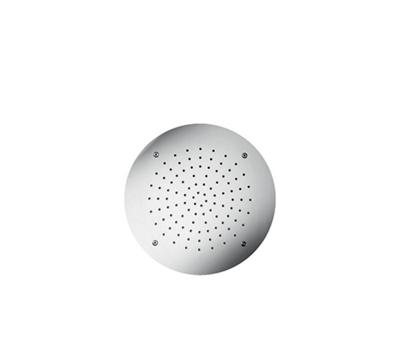 Hoofddouche Hotbath Mate Inbouw Rond 50 cm Geborsteld Nikkel