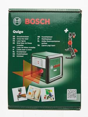 Bosch Home and Garden Quigo III Optisch nivelleerinstrument Zelfnivellerend Reikwijdte (max.): 10 m Bosch Home and Garden Quigo III Optisch nivelleerinstrument Zelfnivellerend Reikwijdte (max.): 10 m