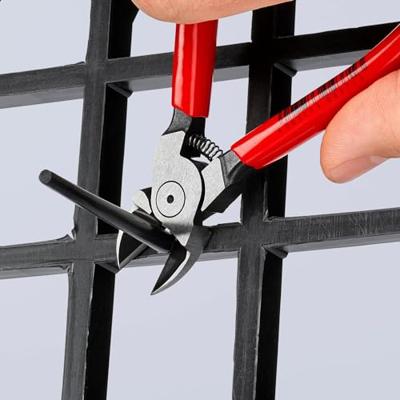 Knipex Zijsnijtang voor kunststof met kunststof bekleed 140 mm - 7201140 - thumbnail