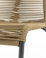 Kave Home Tuinstoel 'Lambton' kleur Bruin - thumbnail