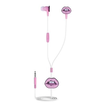 Kangaro k-58191005 dresz in-ear oordopjes lippen roze
