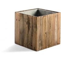 Marrone plantenbak Cube M - thumbnail
