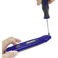 Basetech BT-2206462 2-in-1 veiligheidsmes / foliesnijder / kartonmes 1 stuk(s) - thumbnail