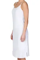 Gaubert Onderjurk Extra lang - Spaghetti bandjes - Lange neglige - Verstelbare bandjes - thumbnail